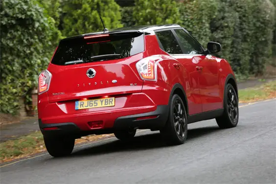 SsangYong Tivoli car review rear