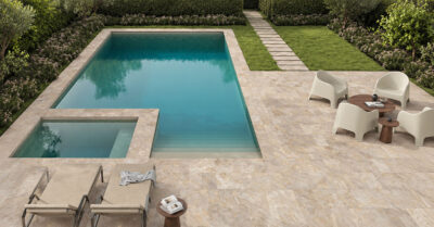 Stone Look Tiles Across Different Spaces Creating a Consistent Design Language