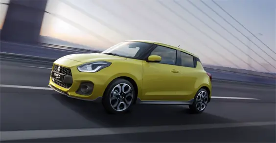 Suzuki Swift Sport 1.4 car review front