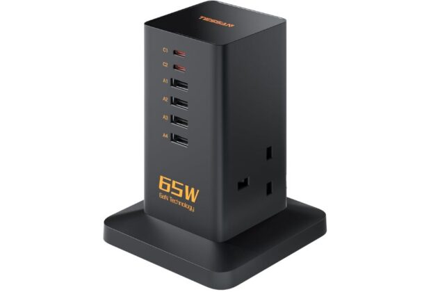 TESSAN USB C Fast Charger Plug, GaN PD 65W
