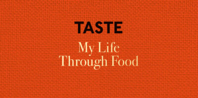 Taste by Stanley Tucci Review book logo