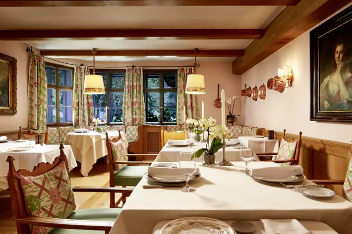 Tennerhof Gourmet & Spa de Charme Hotel, Kitzbühel, Austria Review restaurant