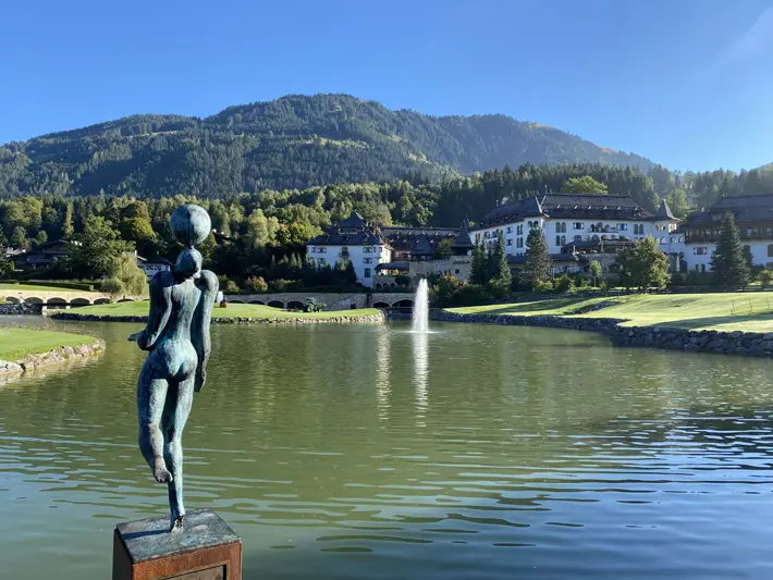 Tennerhof Gourmet & Spa de Charme Hotel, Kitzbühel, Austria Review scenery
