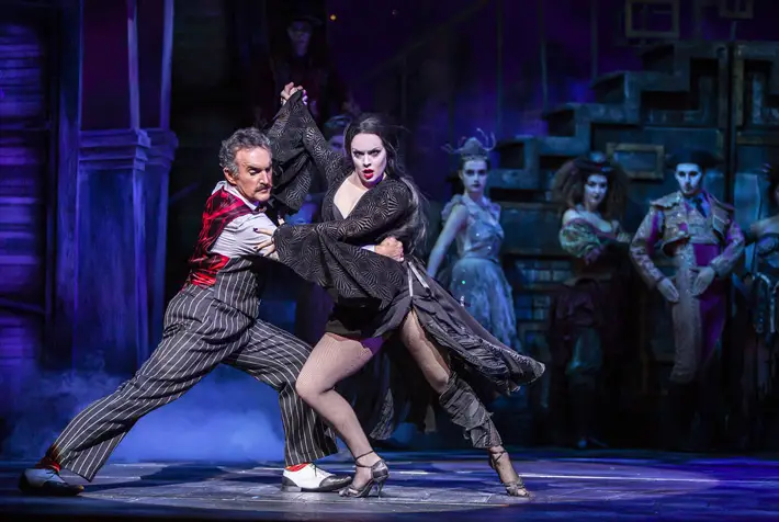 The Addams Family Review Bradford Alhambra stage