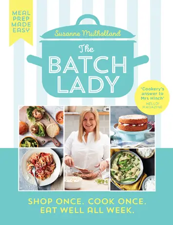 The Batch Lady Healthy Family Favourites by Suzanne Mulholland Book Review cover