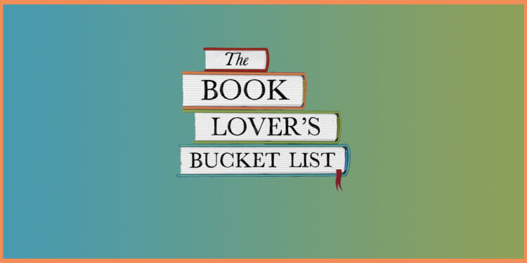 The Book Lover's Bucket List by Caroline Taggart book Review cover logo