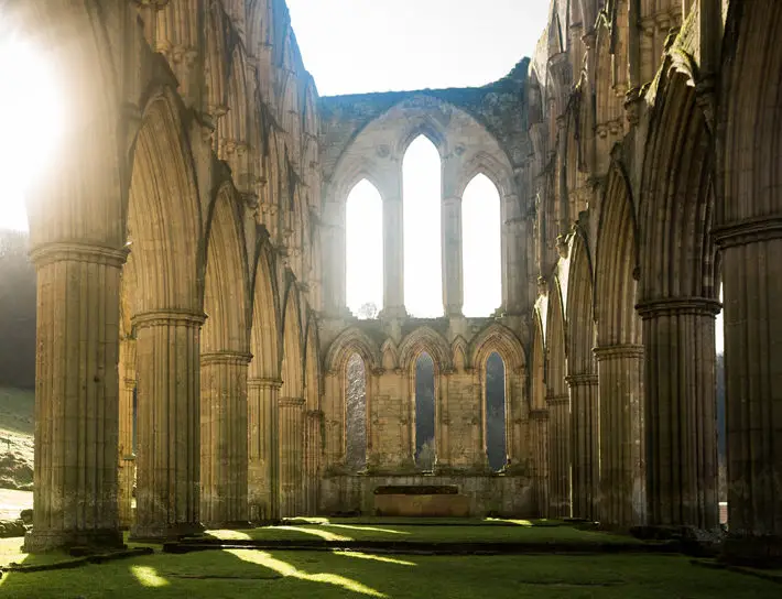 The Breviary at Rievaulx Abbey ruins