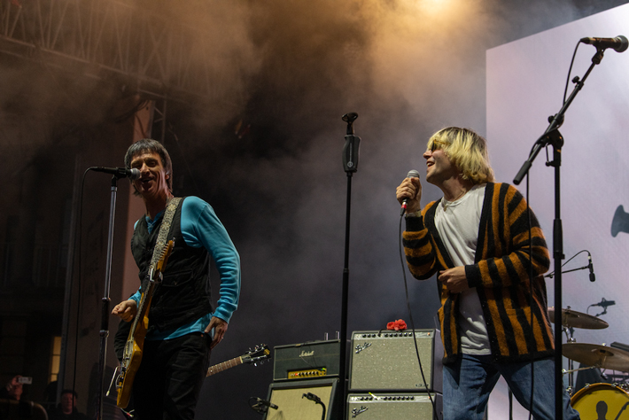 The Charlatans and Johnny Marr - The Piece Hall, Halifax - Live Review