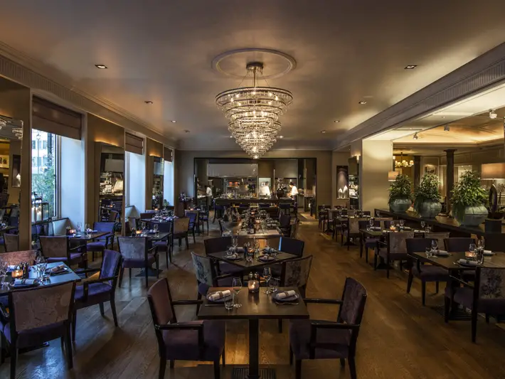 The Churchill, Hyatt Regency, Portland Place, London Hotel Review restaurant