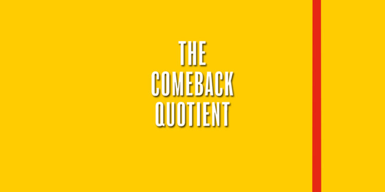 The Comeback Quotient Matt Fitzgerald book review logo