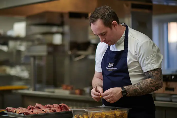 Chris O'Callaghan New Head Chef at Devonshire Arms Hotel and Spa