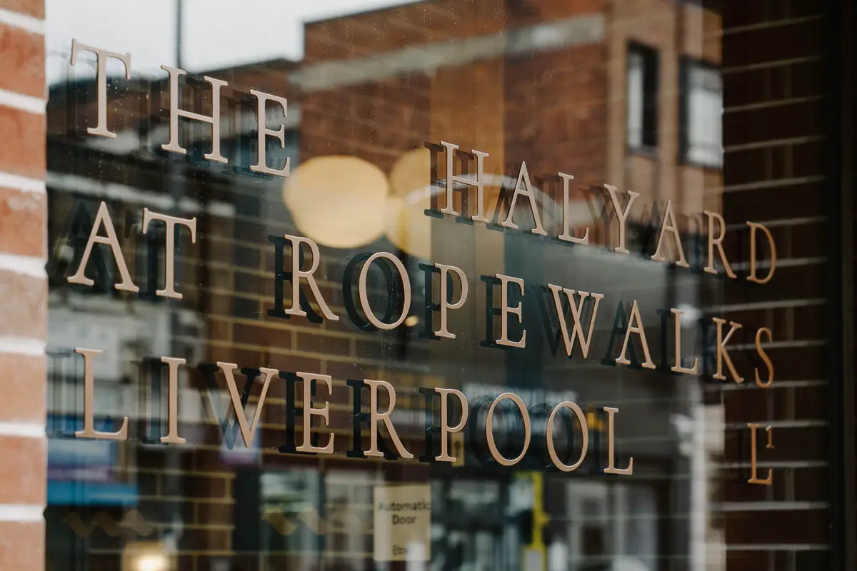 The Halyard, Liverpool – Hotel Review plaque
