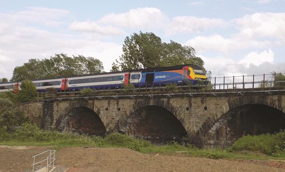 The Manchester and Leeds Railway history bridge