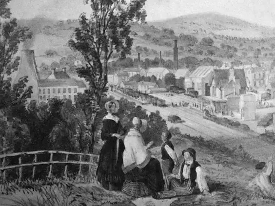 The Manchester and Leeds Railway history postcard