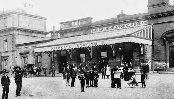 The Manchester and Leeds Railway history station