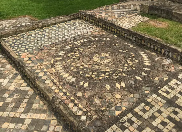 The Mosaics at Byland Abbey history