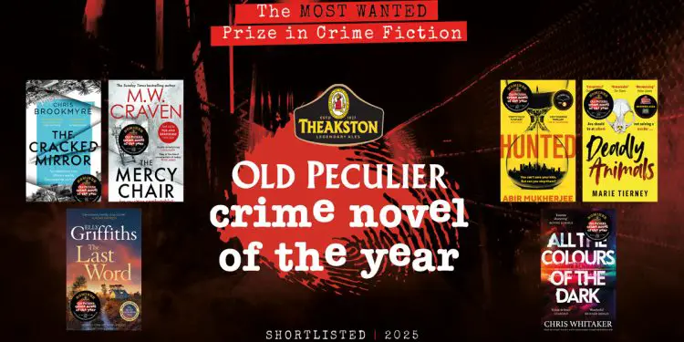 Theakston Old Peculier Crime Writing Festival 2025 Shortlists Revealed for Crime Novel & Debut Awards (1)