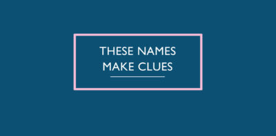 These Names Make Clues by ECR Lorac book Review logo