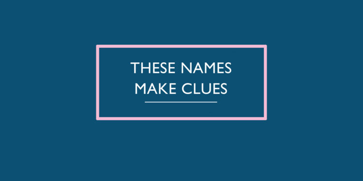 These Names Make Clues by ECR Lorac book Review logo