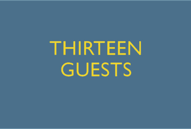 Thirteen Guests by J. Jefferson Farjeon book Review logo