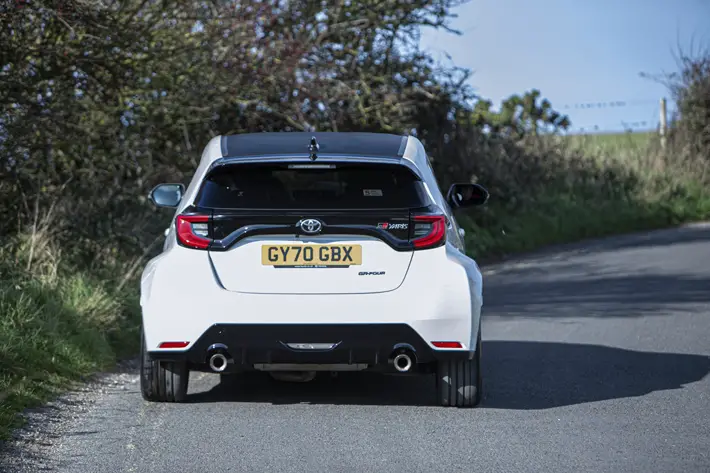 Toyota Yaris GR car Review rear