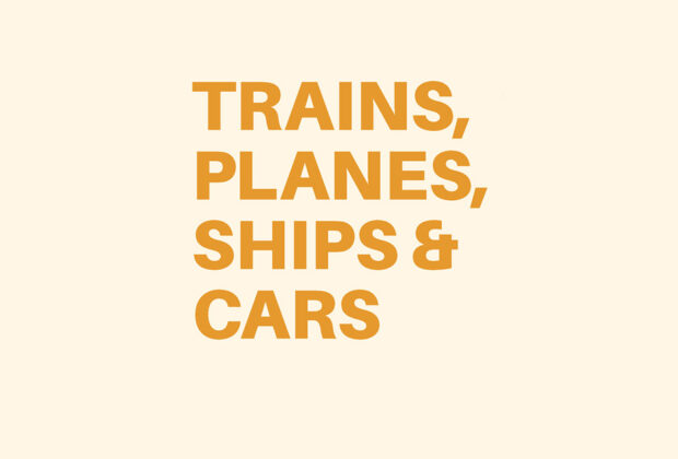 Trains, Planes, Ships & Cars by James Hamilton-Paterson book Review cover main logo