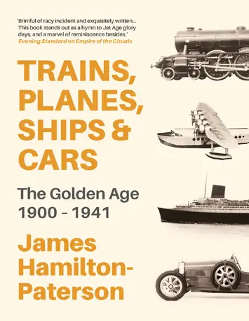 Trains, Planes, Ships & Cars by James Hamilton-Paterson book Review cover