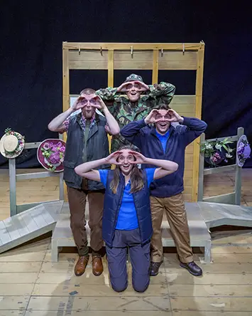 Twitchers Mikron L to R Eddie Ahrens Hannah Baker Rachel Hammond Harvey Badger by Robling Photography