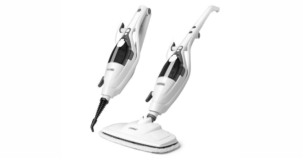VonHaus 2-in-1 Floor & Handheld Steam Cleaner