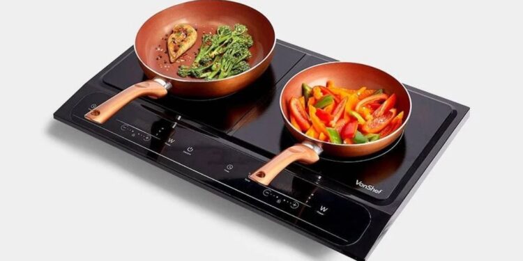 VonShef Dual Induction hob