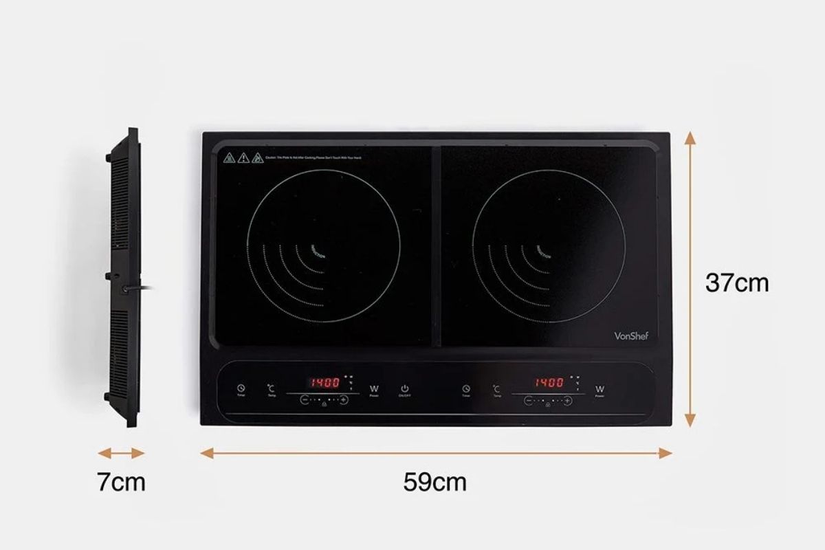 VonShef Dual Induction hob