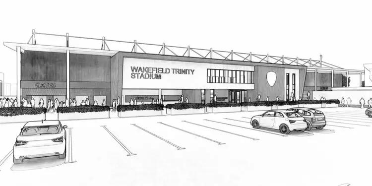 Wakefield Trinity Stadium Redevelopment front
