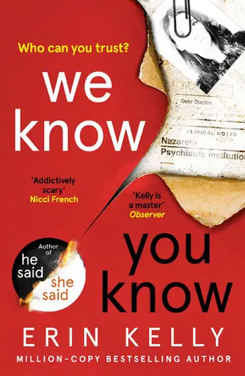 We Know You Know Erin Kelly Book Review cover