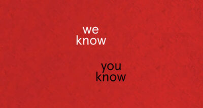 We Know You Know Erin Kelly Book Review main logo