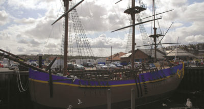 Whitby and Captain Cook's Endeavour main