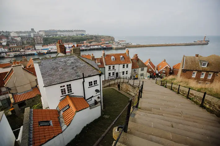 Whitby and the Dracula Legend steps