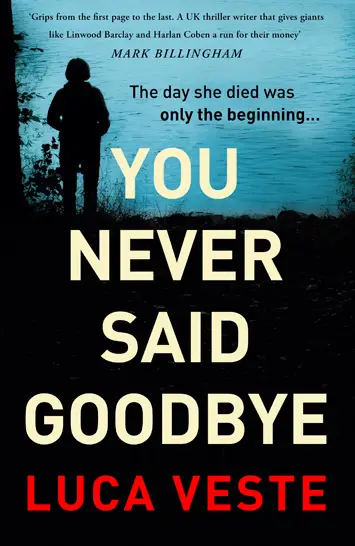 You Never Said Goodbye by Luca Veste book review cover