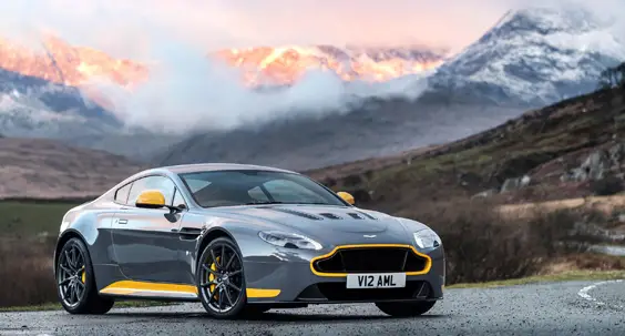 aston martin v12 vantage s review yellow mountains