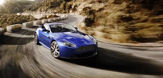 blue fast in mountains