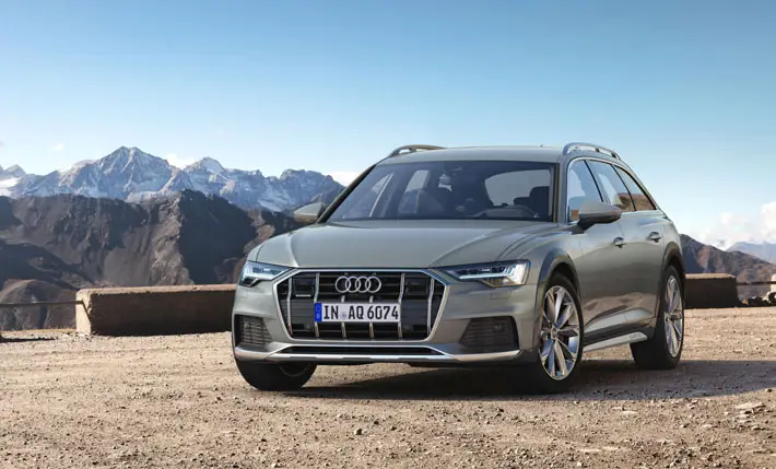 audi a6 allroad car review front