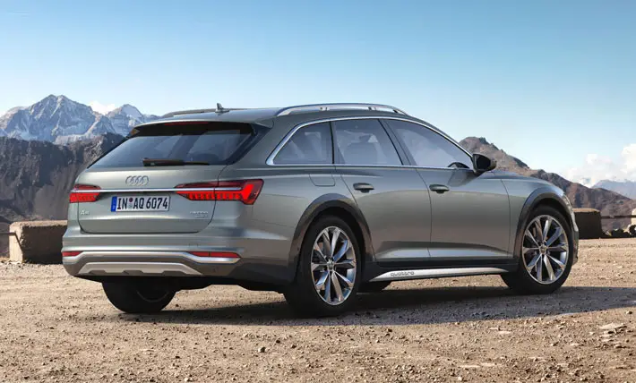 audi a6 allroad car review rear