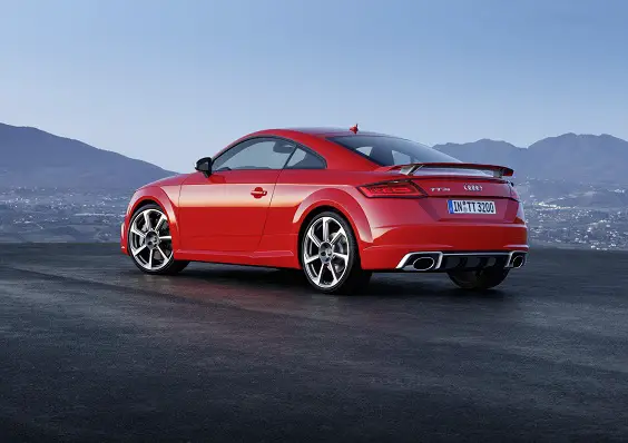 audi tt rs review rear