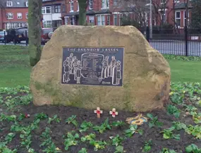 barnbow munitions factory memorial plaque