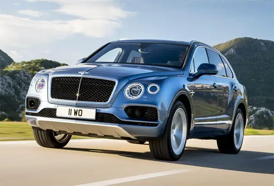 bentley bentayga diesel car review front