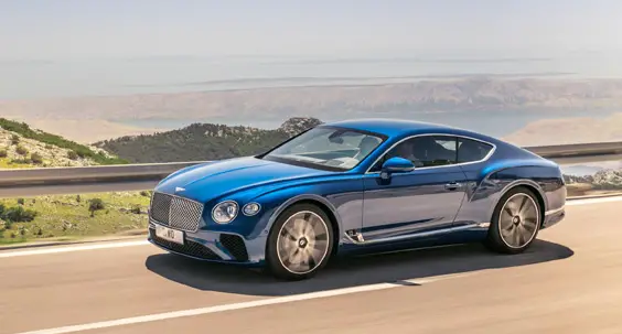 bentley continental gt w12 car review side