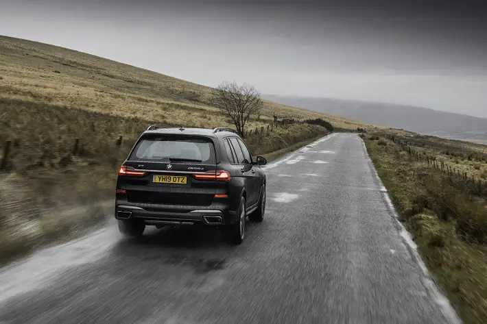 bmw x7 car review rear