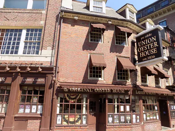 boston massachusetts travel review Union Oyster House Boston