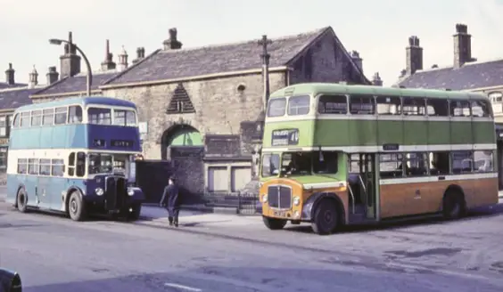 bradford buses history MCCW-bodied AEC Regent - Copy