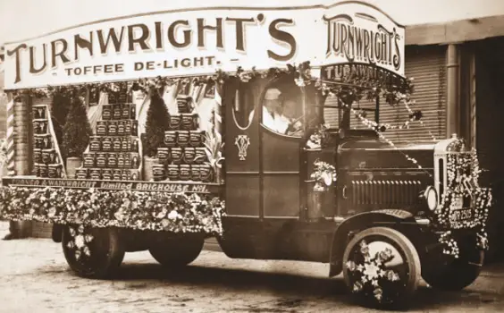 brighouse toffee industry van