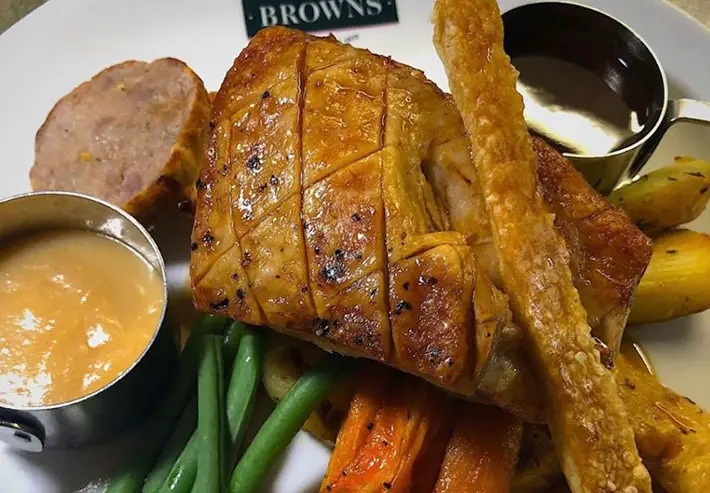 browns brasserie leeds restaurant lunch